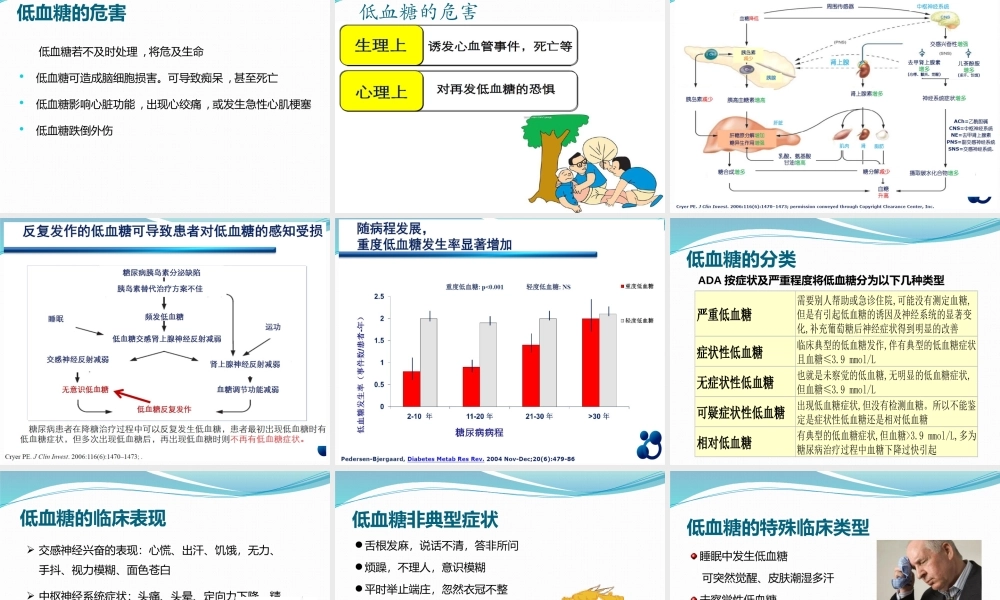 糖尿病低血糖的防治.pptx