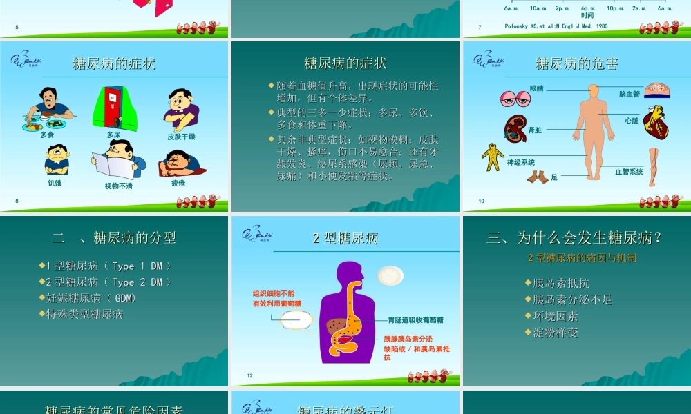 糖尿病健康知识讲座(2).ppt