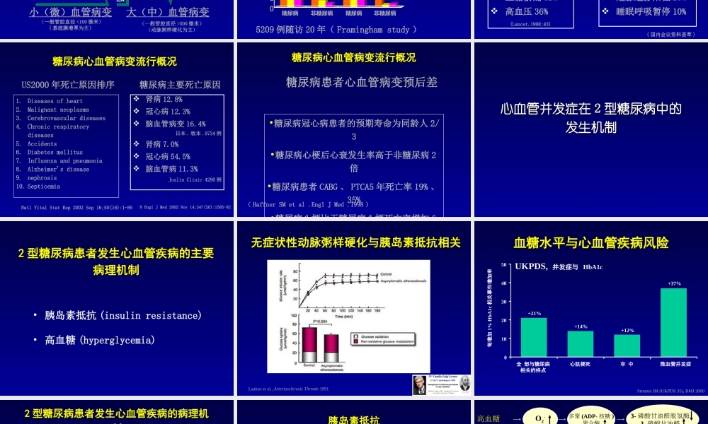 糖尿病大血管并发症.ppt