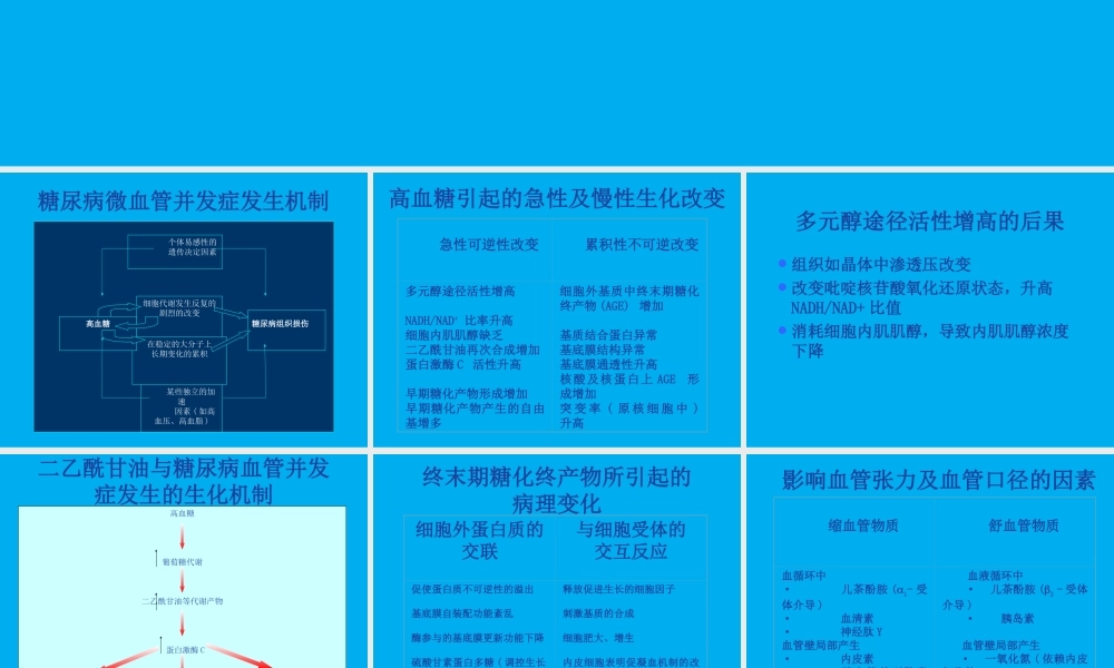 糖尿病微血管病变.ppt