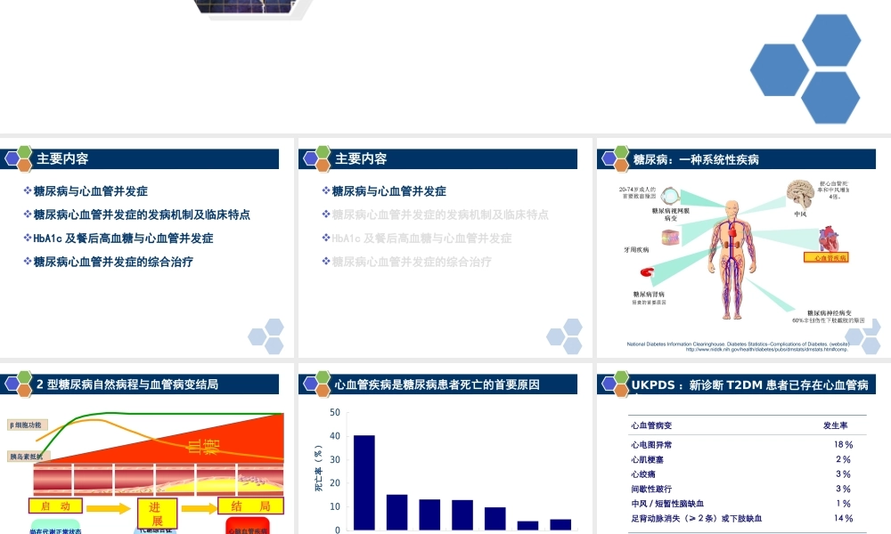 糖尿病心血管并发症.ppt
