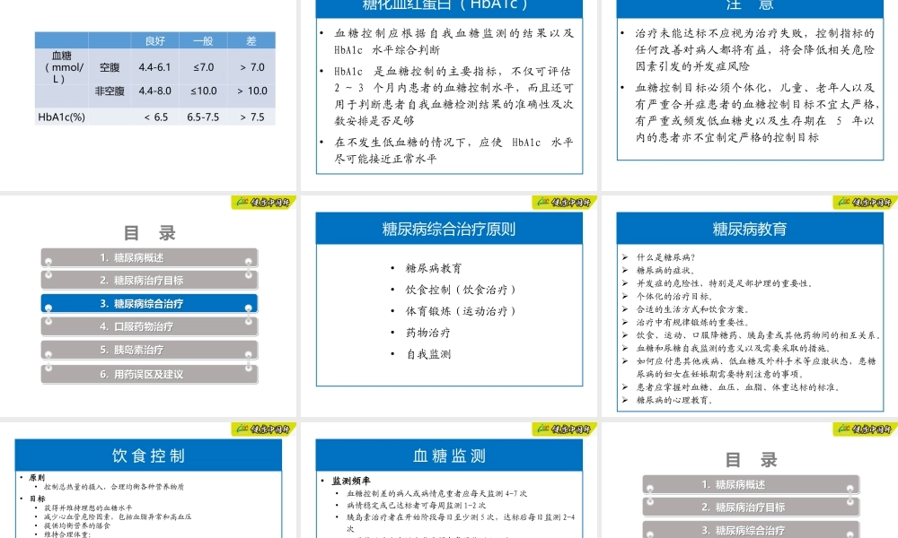 糖尿病的合理用药.ppt