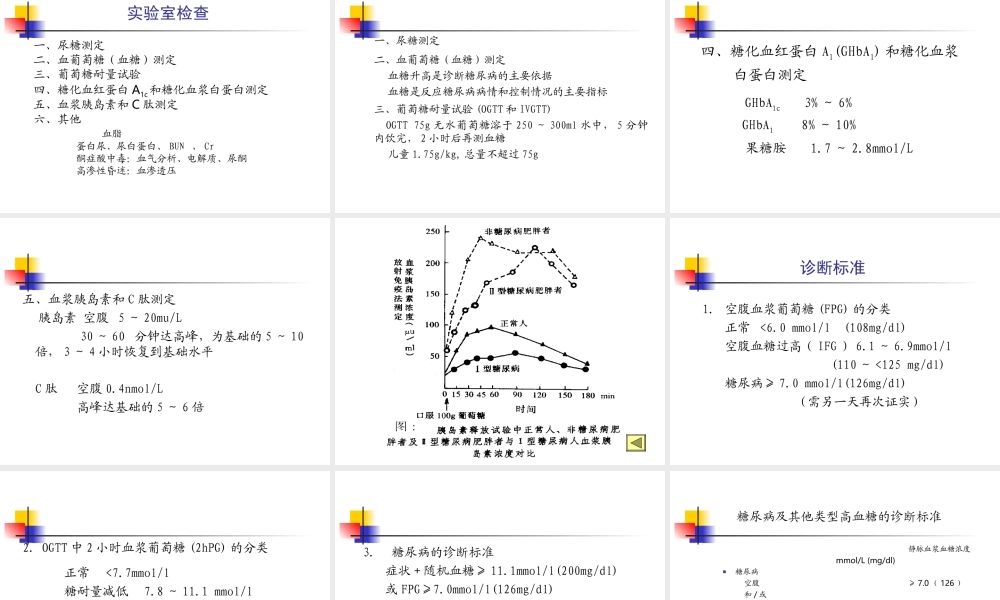 糖尿病的诊治.ppt