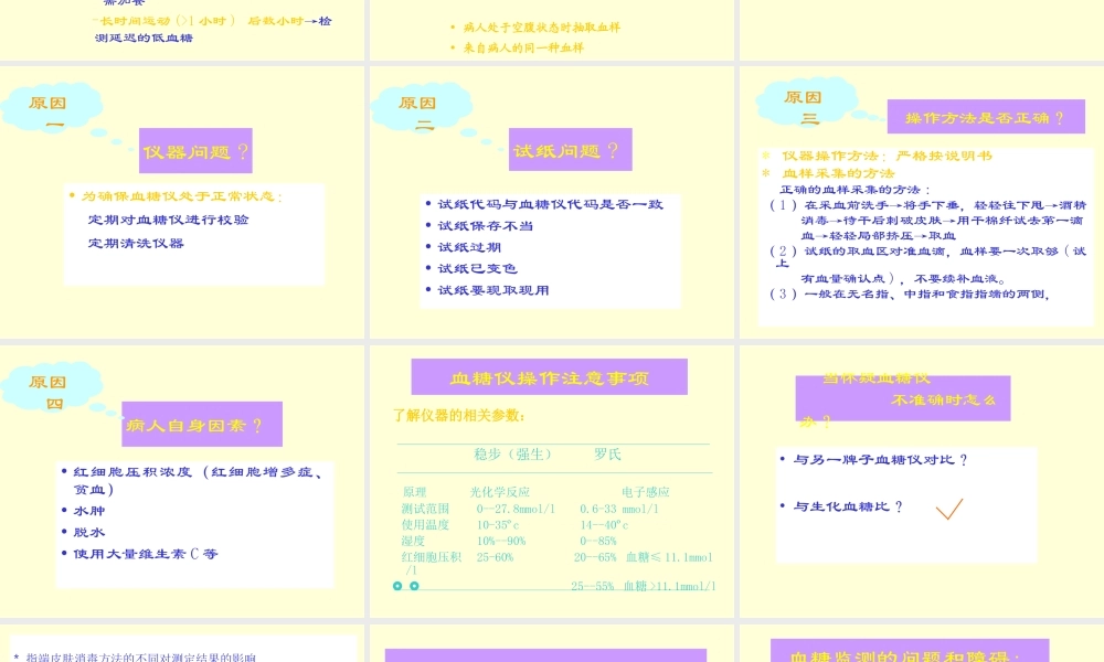 糖尿病监测的新策略.ppt