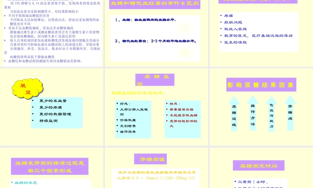 糖尿病监测的新策略.ppt