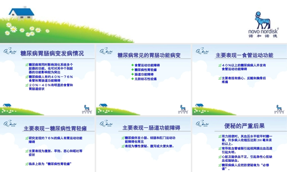 糖尿病胃肠功能障碍.ppt