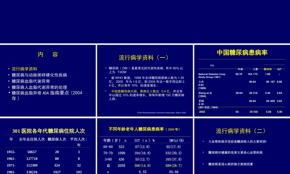 糖尿病血脂异常.ppt