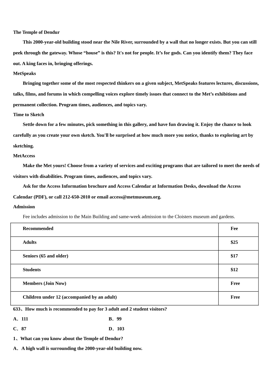 2023学年黑龙江哈尔滨市第三中学高考冲刺押题（最后一卷）英语试卷（含解析）.doc_第3页