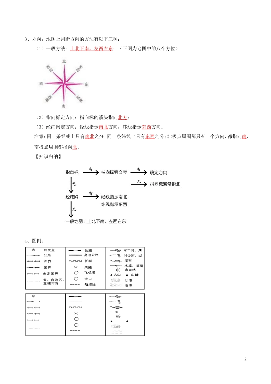 2023学年中考地理识图题型重难点专题03地图的阅读含解析.doc_第2页