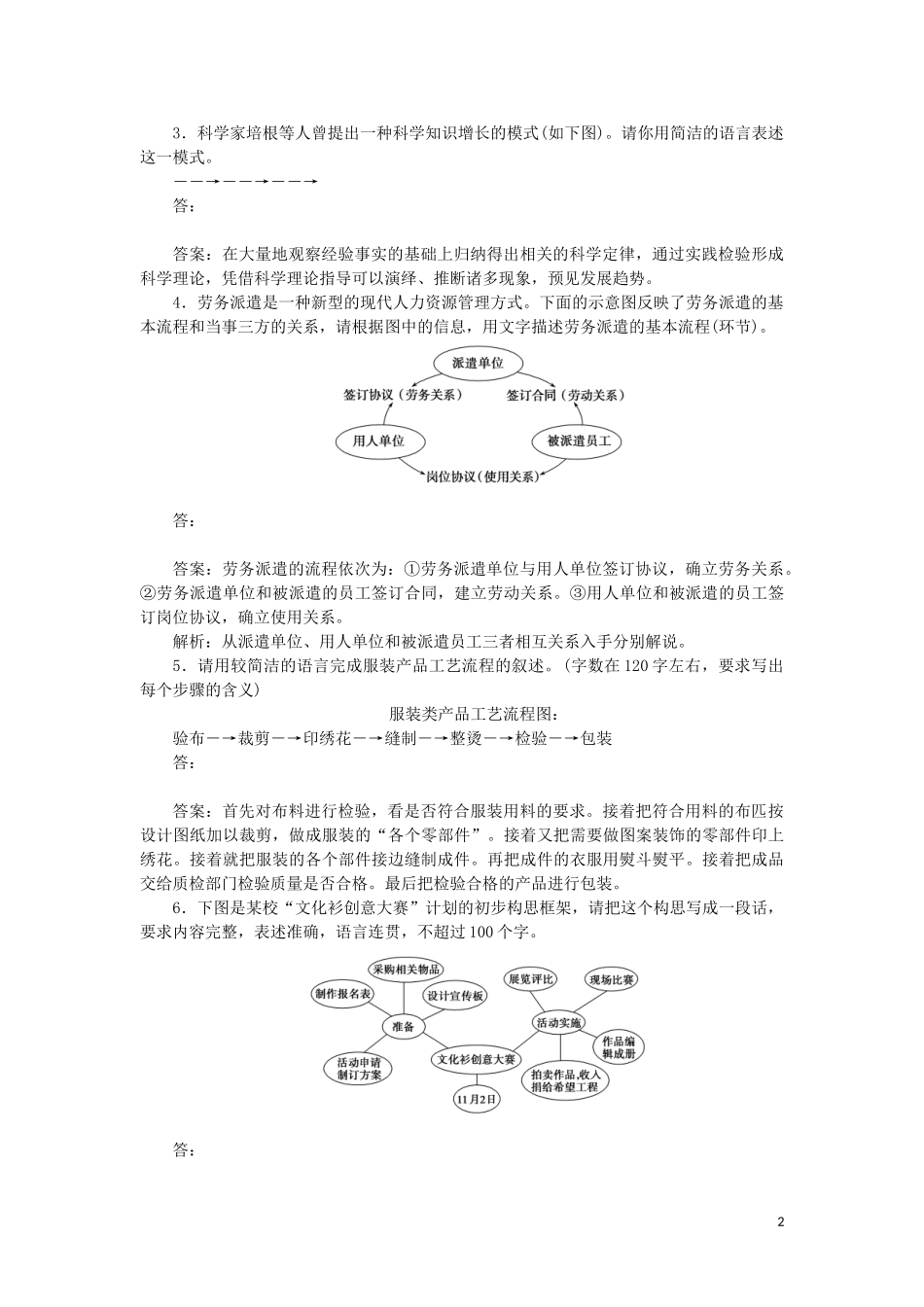 2023学年高考语文循环定向集中练4定点4图文转换含解析.doc_第2页