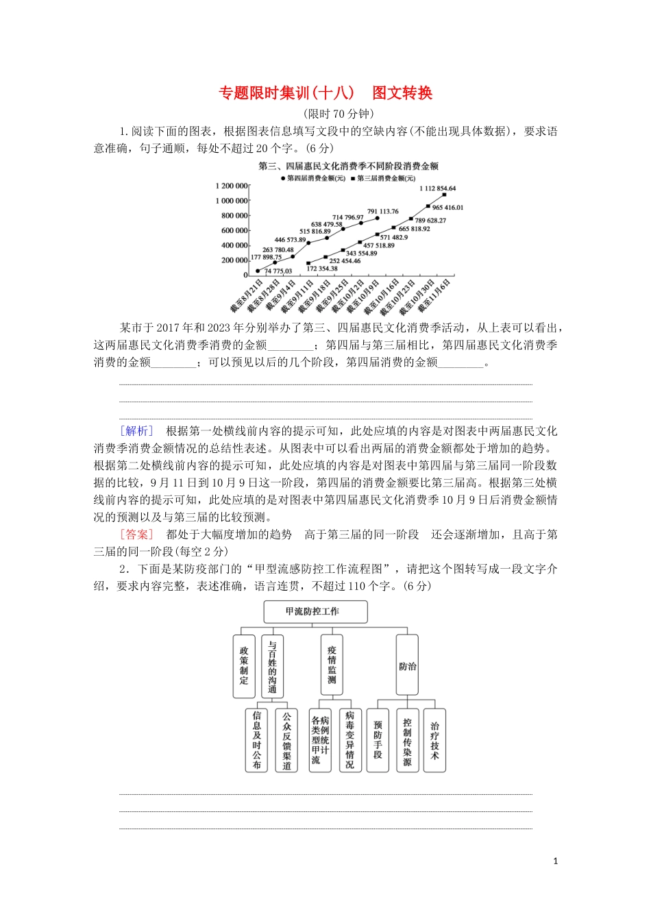 2023学年年高中语文二轮复习专题限时集训18图文转换含解析.doc_第1页