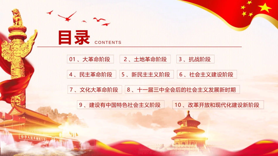纪念中国共产党成立XX周年PPT模板.pptx_第2页