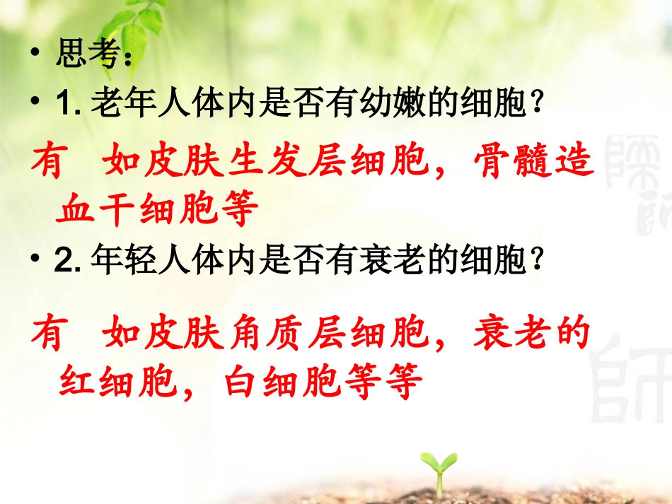 细胞的衰老癌变.ppt_第3页