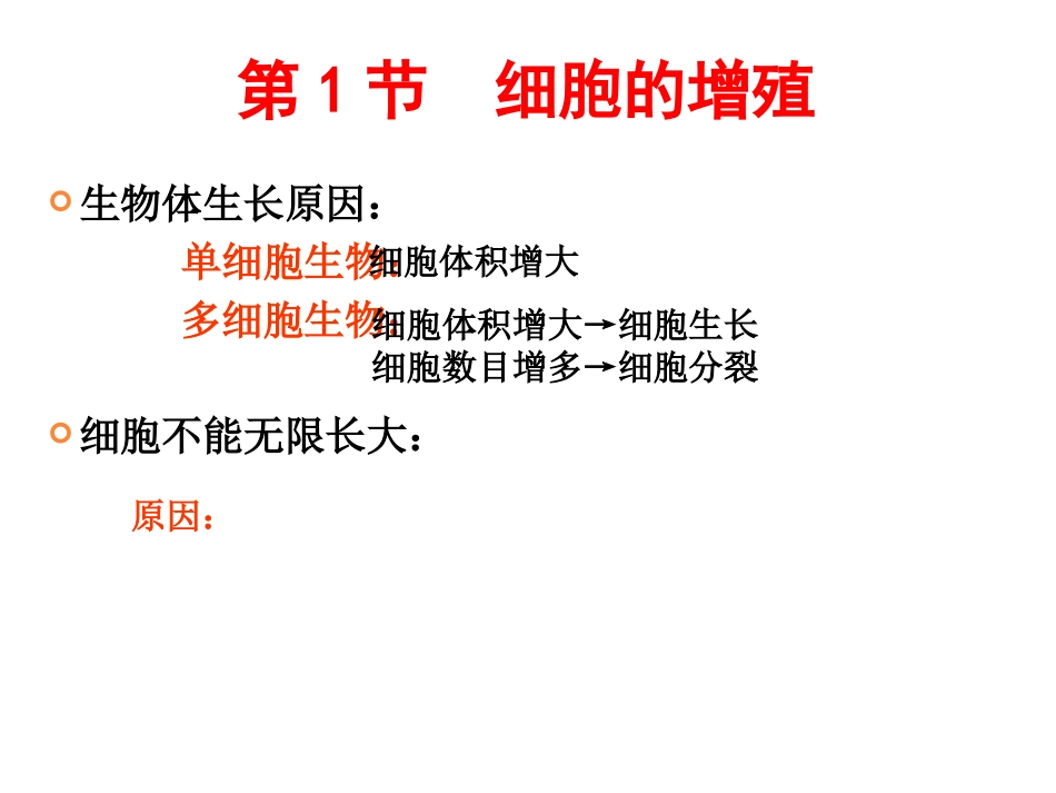 细胞的增殖一轮复习.ppt_第1页