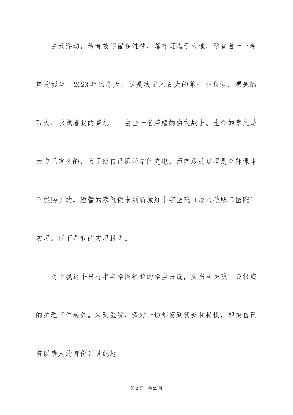 2023护士实习总结31范文.docx_第2页