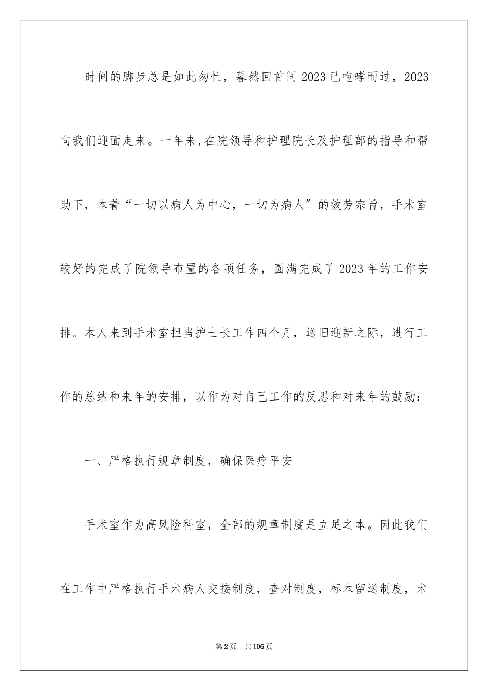 2023护理工作总结11范文.docx_第2页