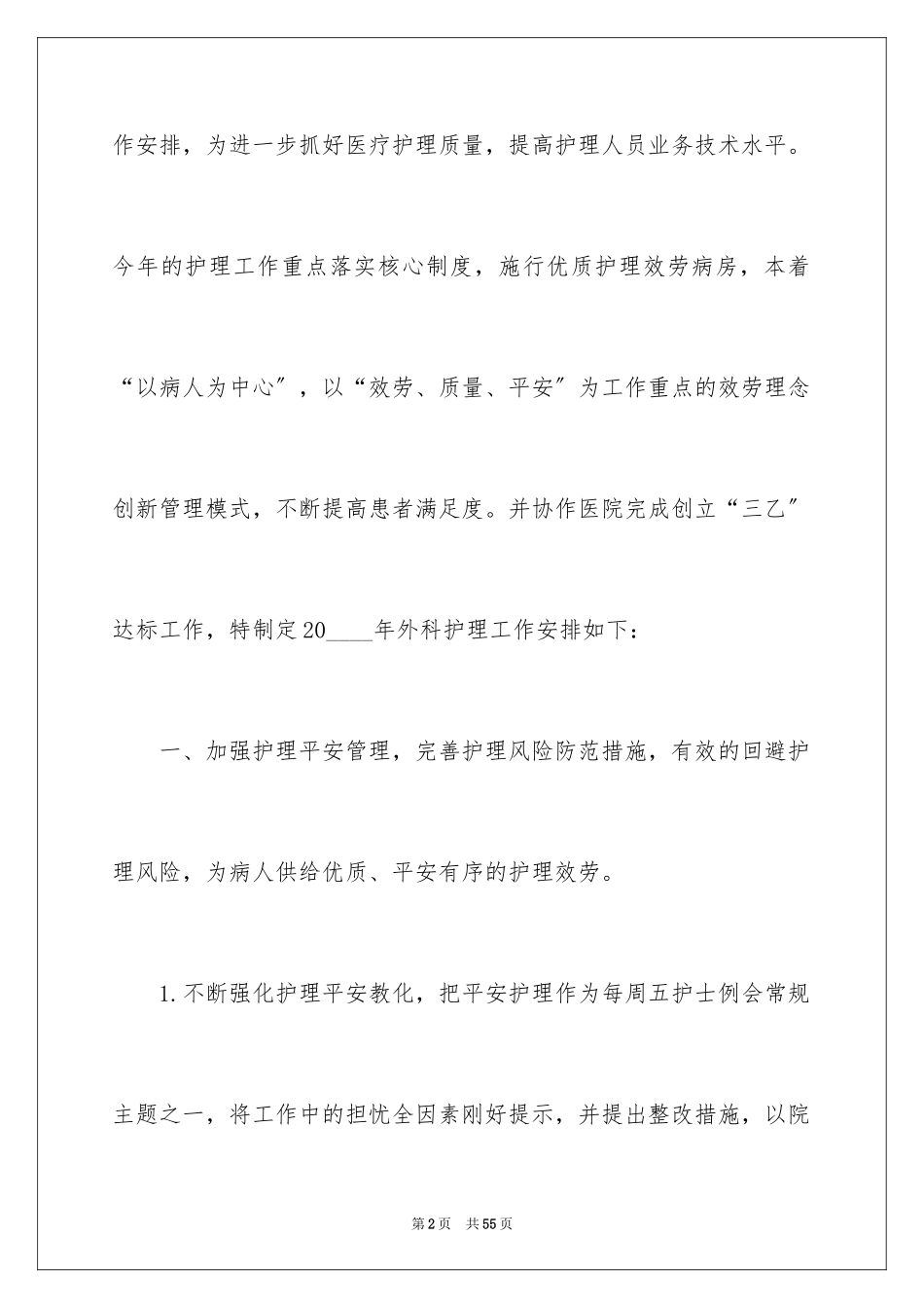 2023护理工作计划68范文.docx_第2页