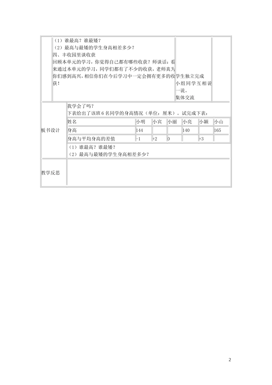 023学年五年级数学下册一完美的图形__圆信息窗二教案青岛版.doc_第2页