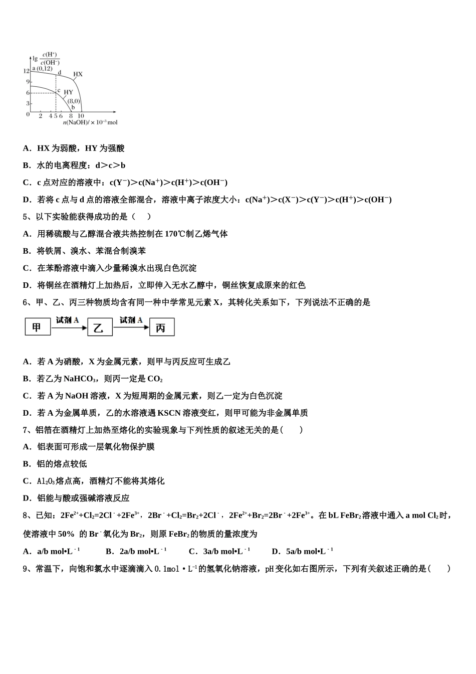 2023届江苏省启东市启东中学高二化学第二学期期末检测试题（含解析）.doc_第2页