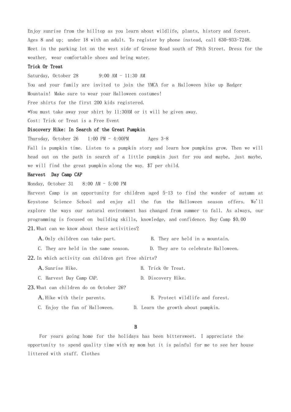 四川省成都市树德中学2023届高三英语二诊模拟考试试题.doc_第3页