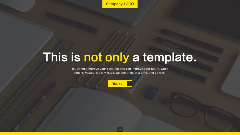 黑黄撞色欧美杂志风PPT模板(精品).pptx_第1页