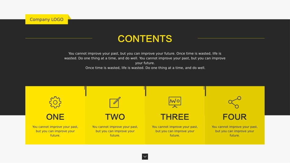 黑黄撞色欧美杂志风PPT模板(精品).pptx_第2页