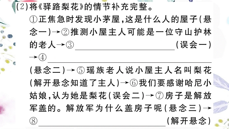 黄冈专版2023学年秋九年级语文上册第四单元综合性学习：走进小说天地作业课件（人教版）2.pptx_第3页