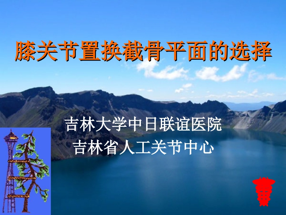 膝关节置换截骨面的决定.ppt_第1页