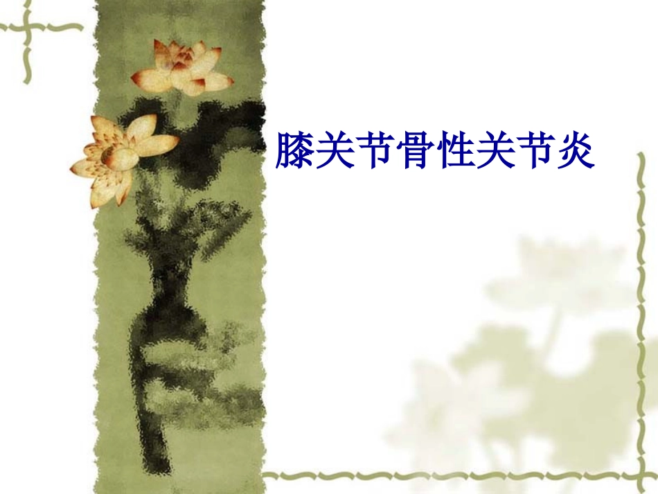 膝关节骨性关节炎.ppt_第1页