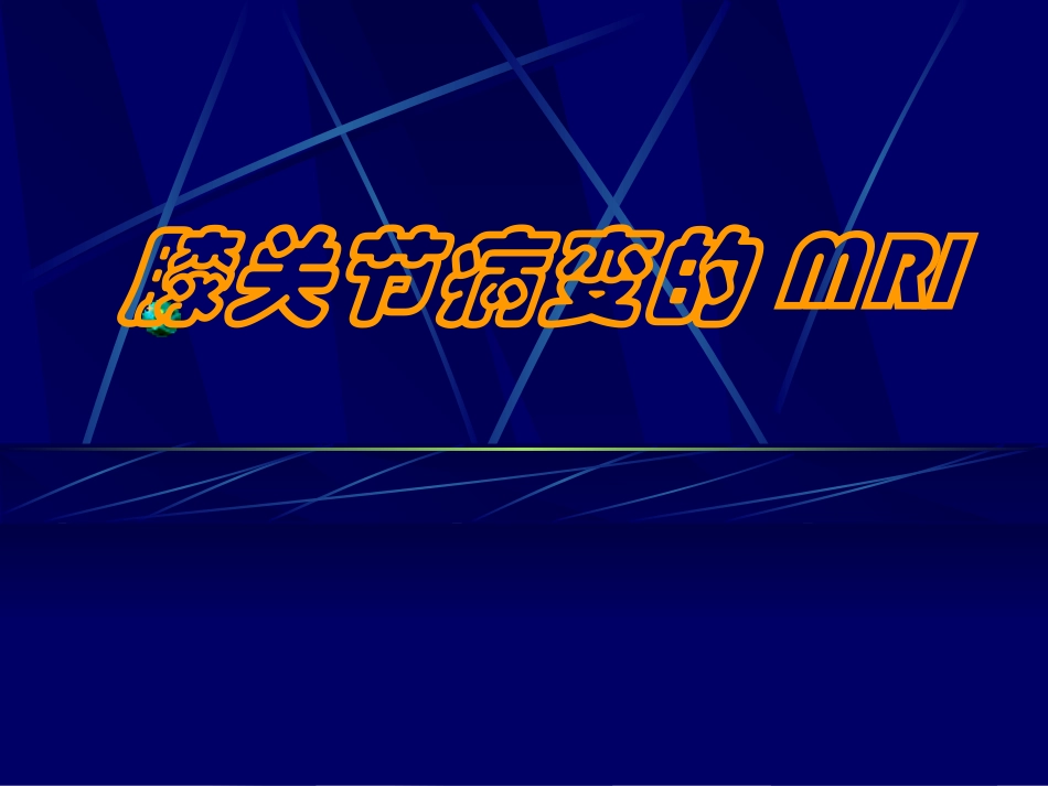 膝关节幻灯.ppt_第1页