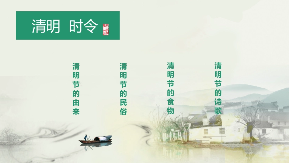 节气清明精美PPT模板.pptx_第2页