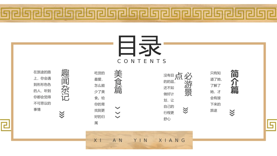 西安旅游攻略景点介绍PPT模板.pptx_第2页