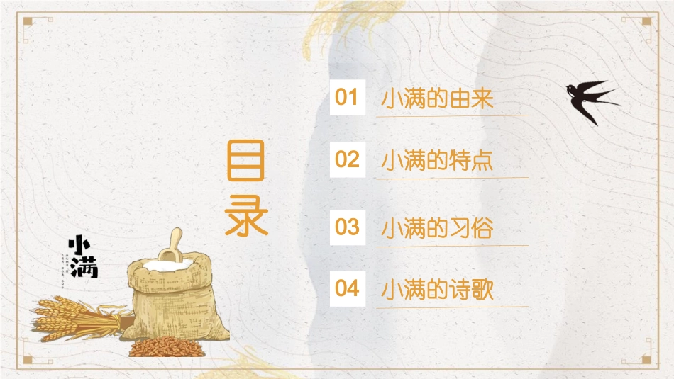 节气大小满精美PPT模板.pptx_第2页