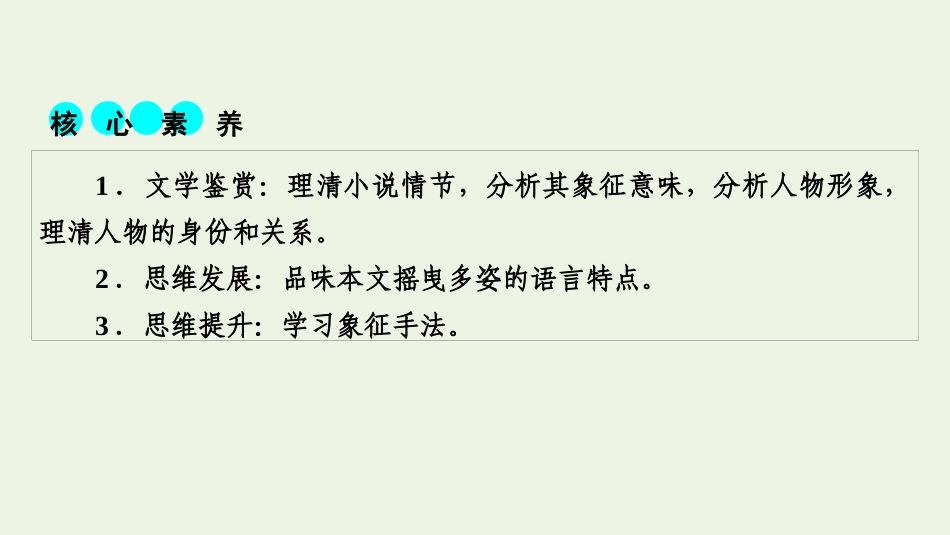 2021_2022学年新教材高中语文第三单元10百年孤独节选课件新人教版选择性必修上册.pptx_第2页