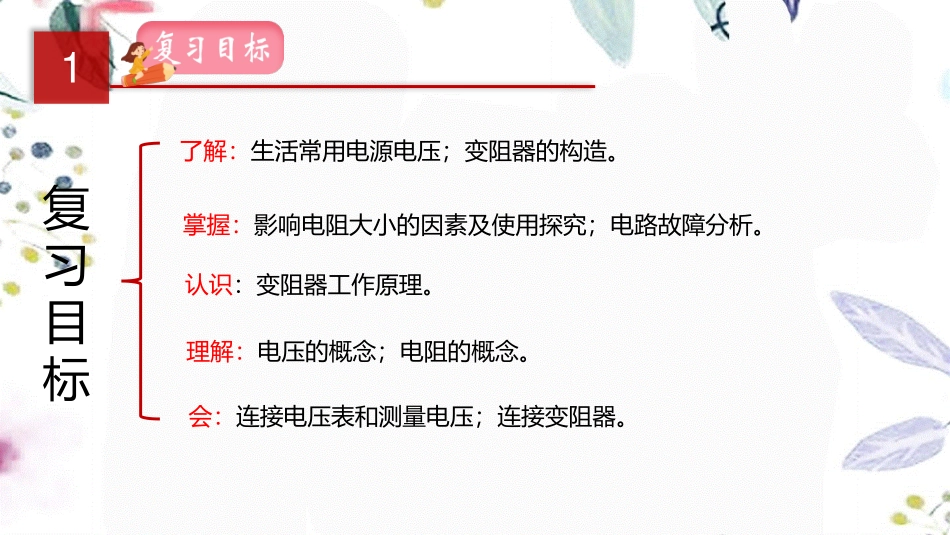 2023学年年中考物理一轮复习专题16电压和电阻课件2.pptx_第2页