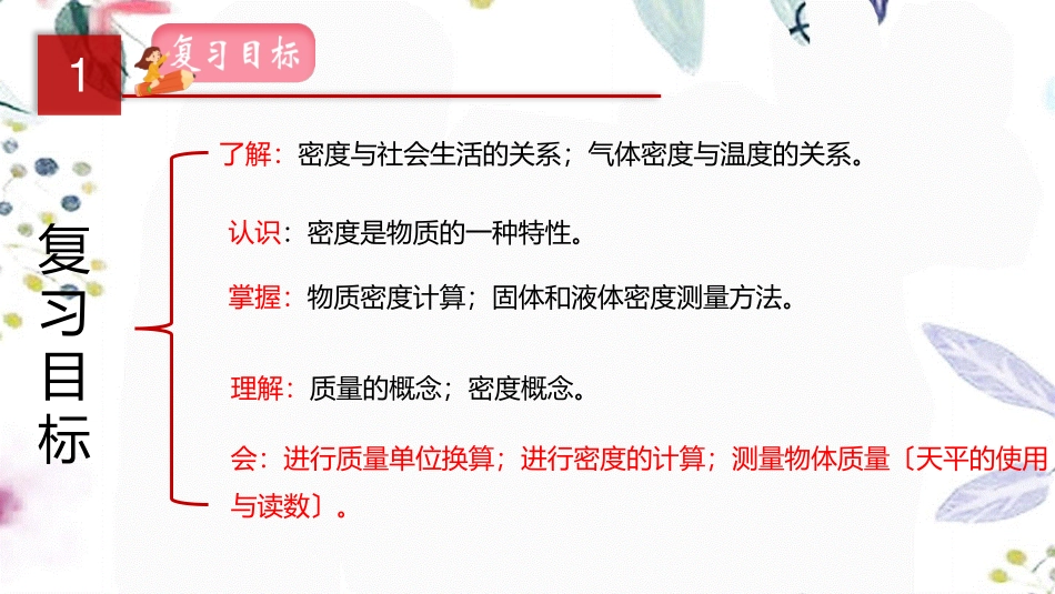 2023学年年中考物理一轮复习专题07质量与密度课件.pptx_第2页
