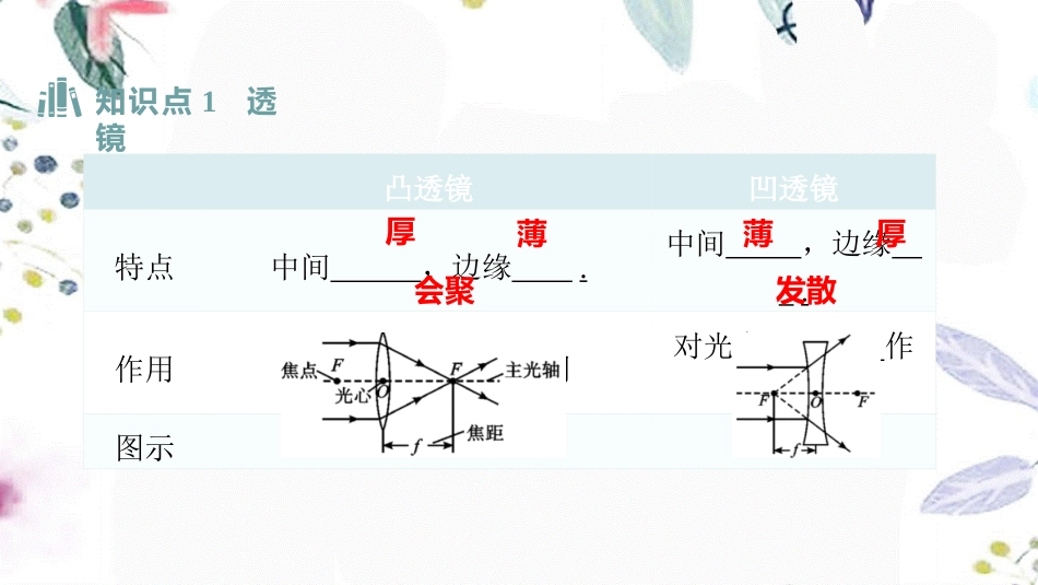 湖南省益阳市2023学年年中考物理一轮夺分复习第一主题声与光第3讲透镜及其应用课件2.ppt_第3页