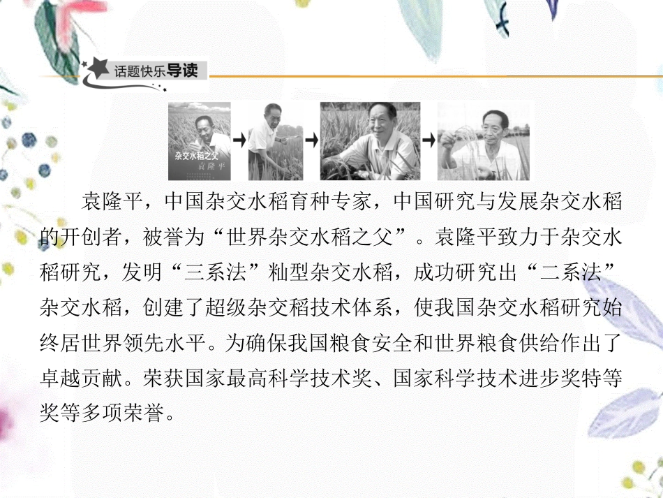 2023学年高中英语Unit2WorkingthelandPartⅠWarmingupPre_readingReading&Comprehending课件（人教版）必修422.ppt_第2页