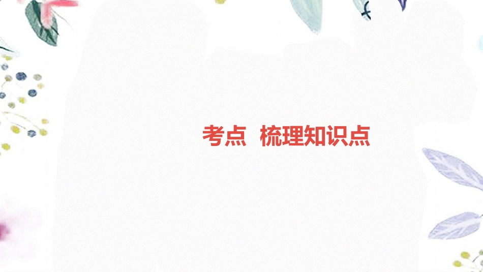 湖南省益阳市2023学年年中考物理一轮夺分复习第一主题声与光第2讲光现象课件2.ppt_第2页