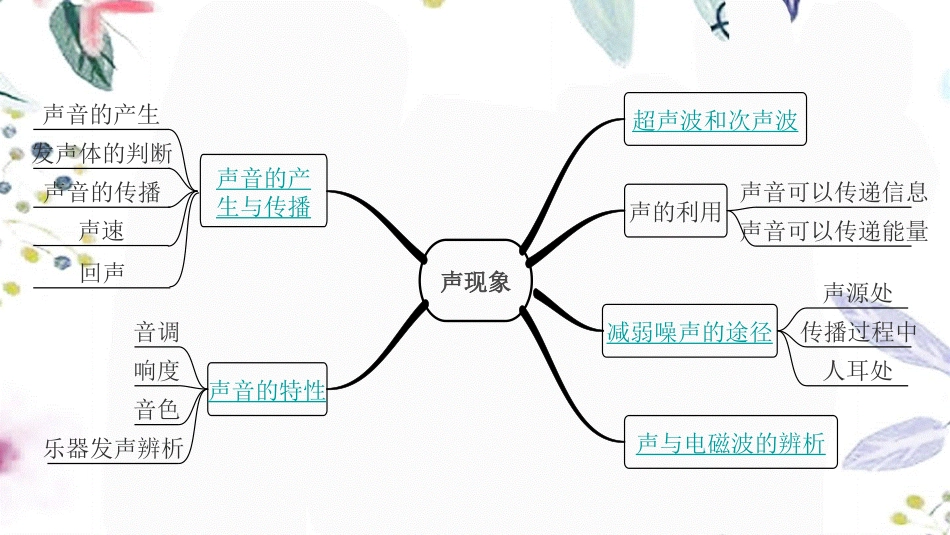 陕西省2023学年年中考物理一轮复习基醇点一遍过第一章声现象课件22.pptx_第2页