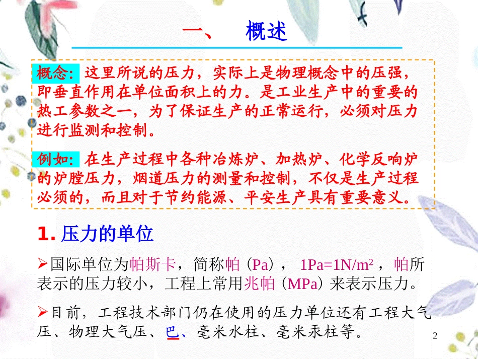 2023年HG第三检测仪表与传感器压力检测位图（教学课件）.ppt_第2页
