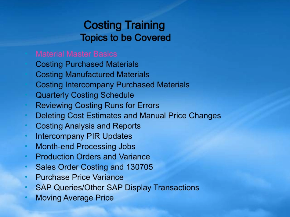 SAP成本Cost.pptx_第1页