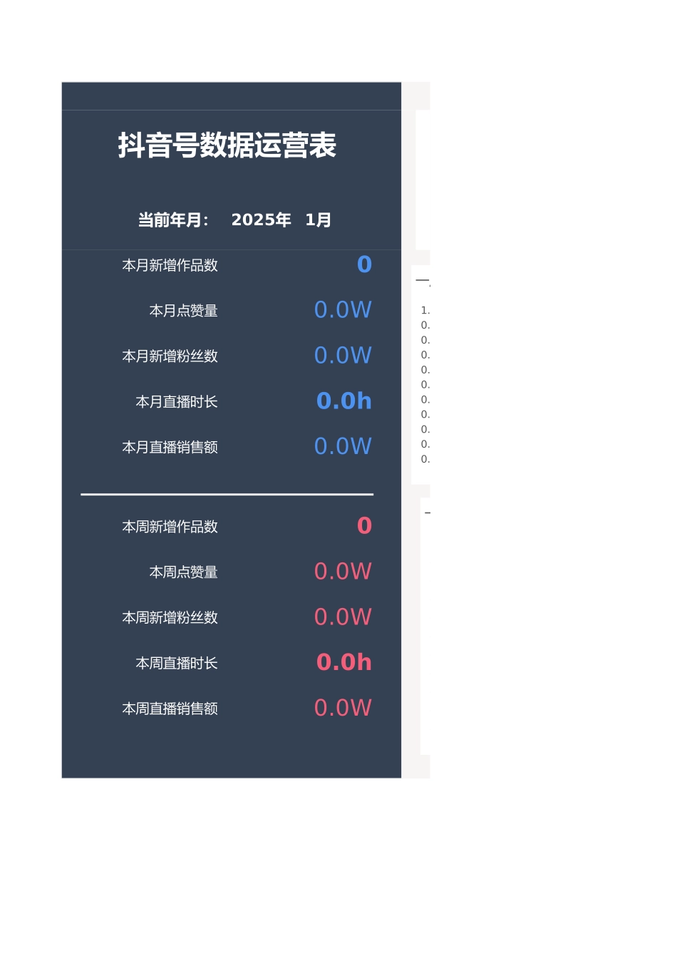 抖音号数据运营表 (1).xlsx_第1页