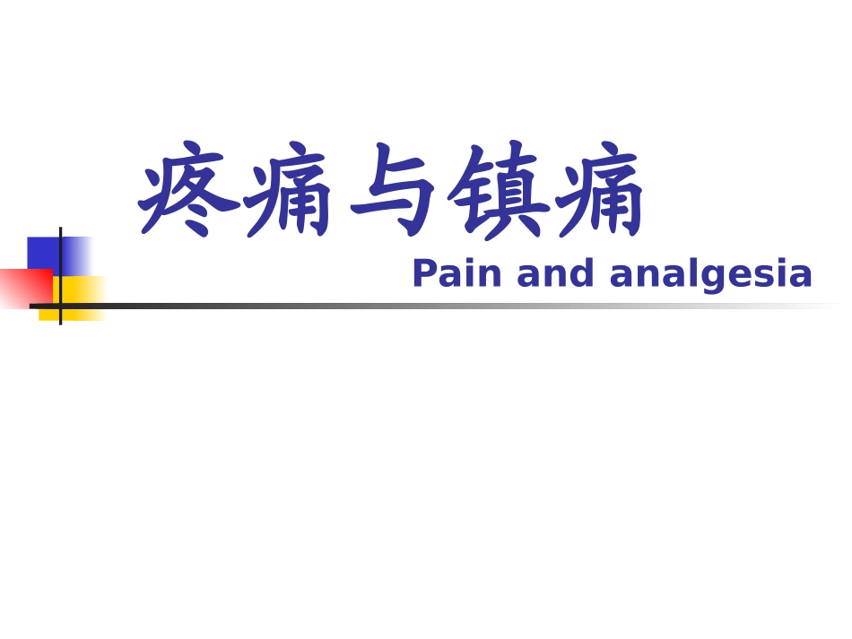 疼痛外周.ppt_第1页