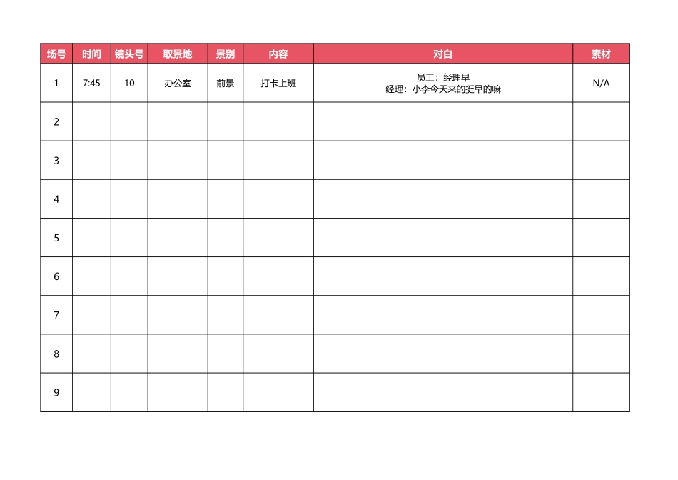 电影抖音分镜脚本.xlsx_第1页