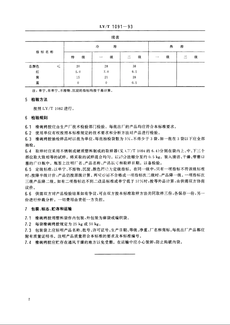 橡碗栲胶 LYT 1091-1993.pdf_第3页