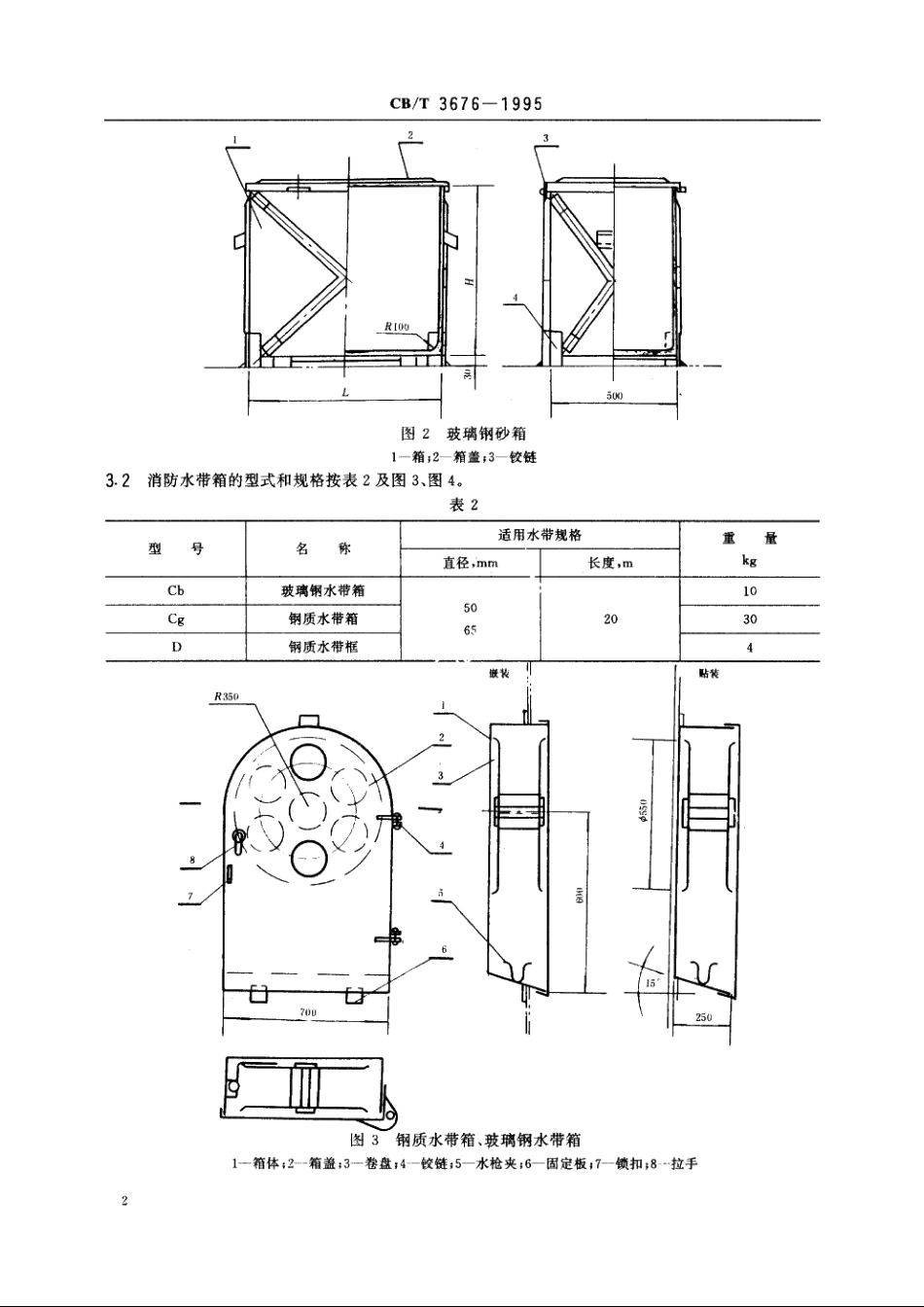船舶消防属具 CBT 3676-1995.pdf_第3页