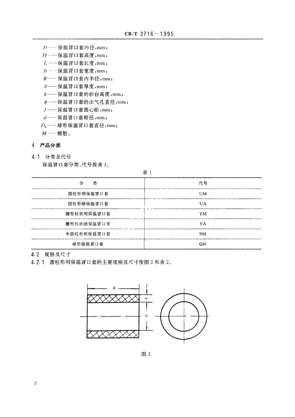 铸造保温冒口套 CBT 3716-1995.pdf_第3页