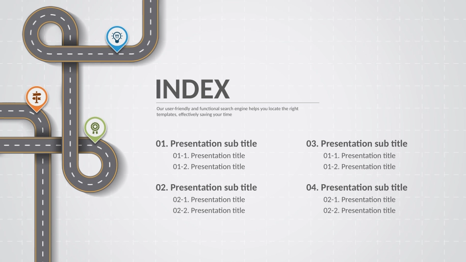 创意公路主题设计PPT模板(精品).pptx_第2页