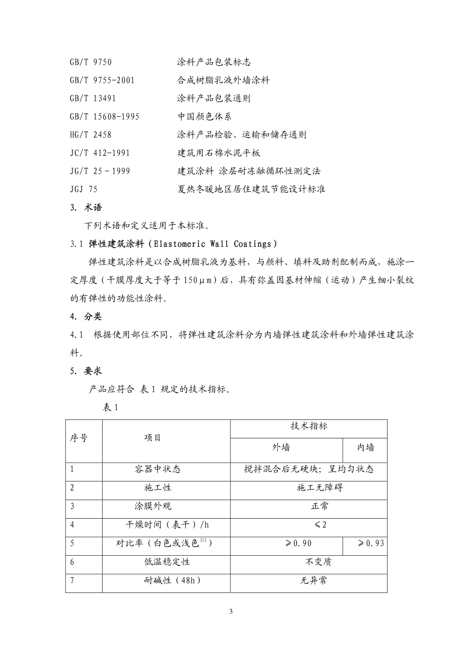 弹性建筑涂料 JGT 172-2005.pdf_第3页